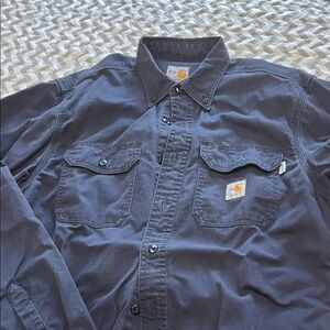 Carhartt Dark Blue Work Shirt